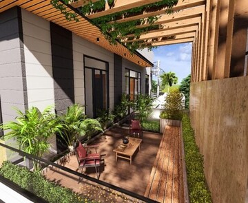 5 BHK Villa – Exterior View View at Mokila - for Sale