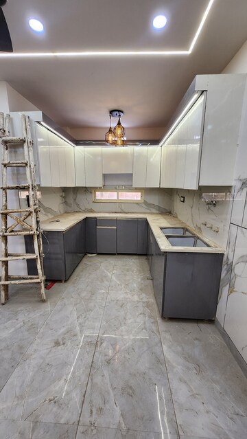Kitchen in 3 BHK Builder Floor at Uttam Nagar – for Sale