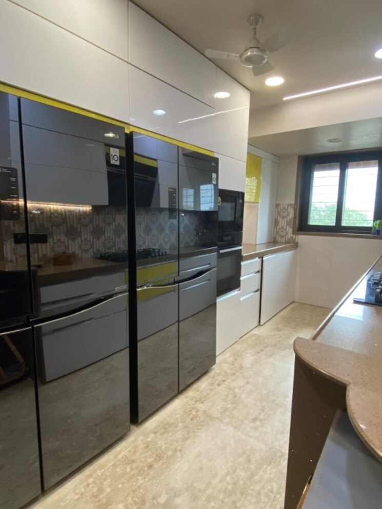 Kitchen, veer-one 3 Bedroom 1488 Sq.Ft. Apartment In Vasai East Palghar 7759203