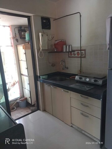 Kitchen in 1 BHK Apartment at Mahavir Kanti Avenue, Nalasopara East – for Sale