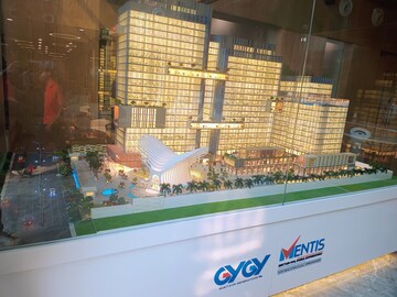 Floor Plan in  Office Space in IT/SEZ at GYGY Mentis, Sector 140 – for Sale