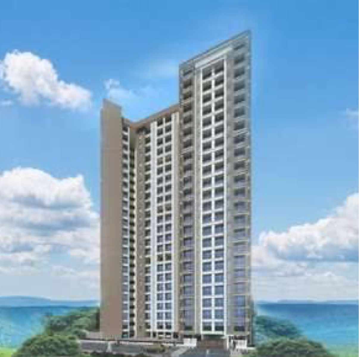 2 BHK Apartment For Rent in Sunteck Maxxworld Tivri Mumbai  7760112