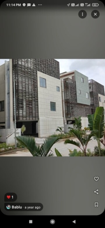 4 BHK Villa – Exterior View View at SR Pride Madhapur, Madhapur - for Sale