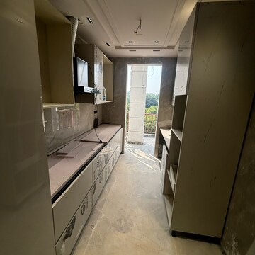 Building Lobby in 3 BHK Builder Floor at Sarvapriya Vihar – for Sale