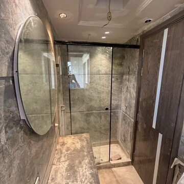 Bathroom in 3 BHK Builder Floor at Sarvapriya Vihar – for Sale
