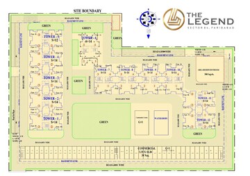 Master Plan in 4 BHK Apartment at Adore Legend, Sector 84 – for Sale