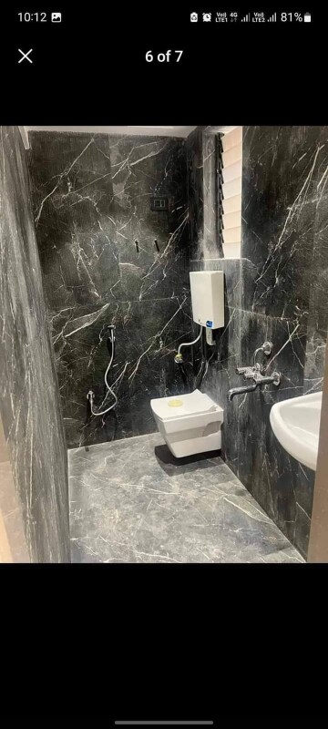 Bathroom in 1 BHK Apartment at Deep Sky, Vasai East – for Sale