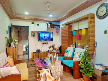 Living Room in 1 BHK Apartment at Agarwal Nagri, Vasai East – for Sale