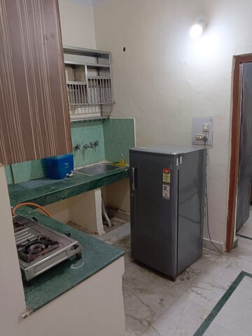 Kitchen in 1 BHK Builder Floor at Lajpat Nagar – for Rent