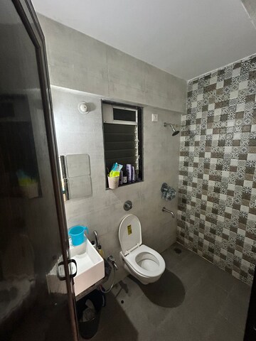 Bathroom in 1 BHK Apartment at Vihang Valley Phase 3, Kasarvadavali – for Sale