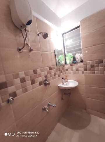 Bathroom in 2 BHK Apartment at Mahavir Kalpavruksha, Ghodbunder Road – for Sale