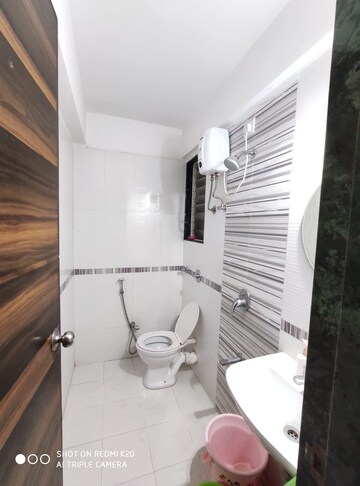 Bathroom in 2 BHK Apartment at Mahavir Kalpavruksha, Ghodbunder Road – for Sale