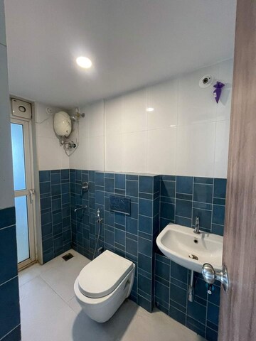 Bathroom in 1 BHK Apartment at Lodha Amara, Kolshet Road – for Rent