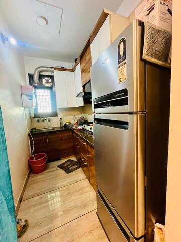 Balcony in 2 BHK Builder Floor at Dwarka Mor – for Rent