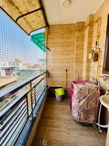 Balcony in 2 BHK Builder Floor at Dwarka Mor – for Rent