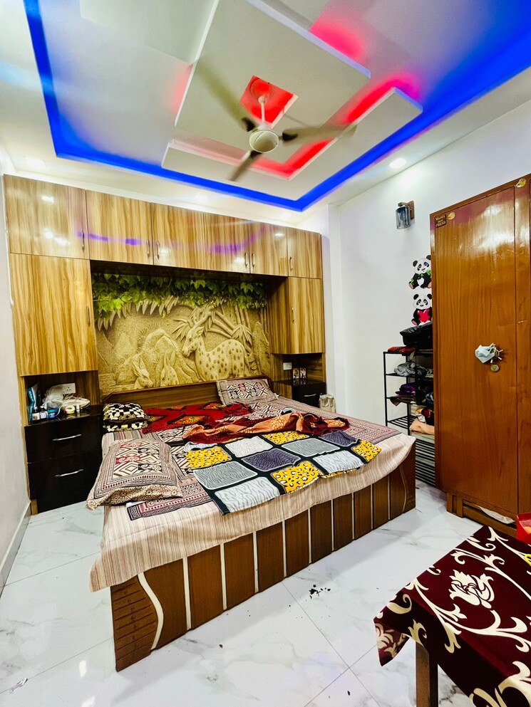 Bedroom, dwarka mor 2 Bedroom 585 Sq.Ft. Builder Floor In Dwarka Mor Delhi 7760969