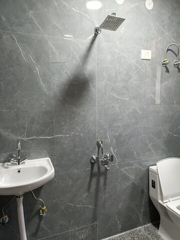 Bathroom in 2 BHK Builder Floor at Mehrauli – for Sale