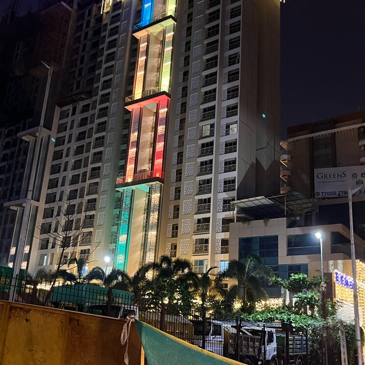 Exterior View, rassaz-greens-tower-c-d-and-e 2 Bedroom 834 Sq.Ft. Apartment In Shivar Garden Thane 7761220