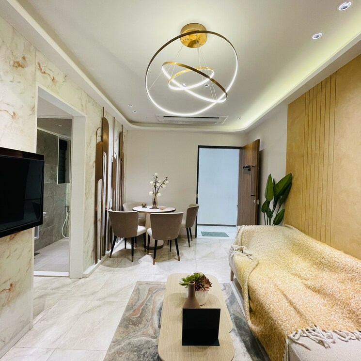 Bedroom, dosti-greater-thane 1 Bedroom 385 Sq.Ft. Builder Floor In Purna Thane 7761318