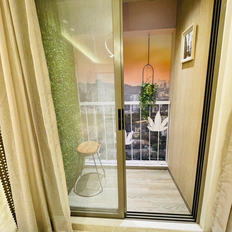 Balcony, dosti-greater-thane 1 Bedroom 385 Sq.Ft. Builder Floor In Purna Thane 7761318