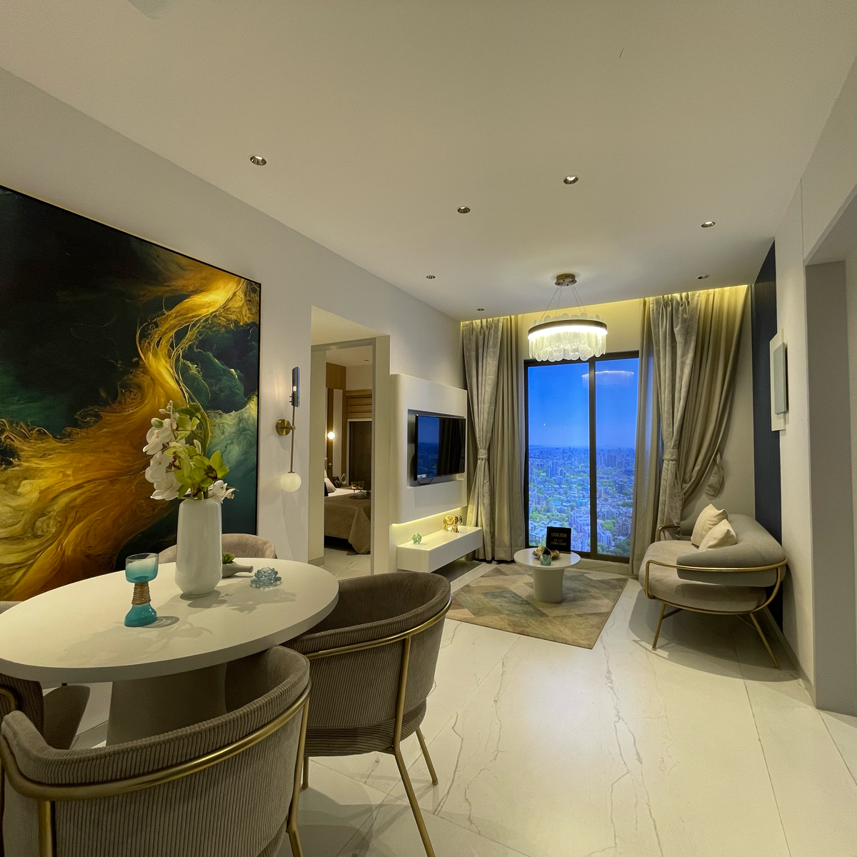 2 BHK 600 Sq.Ft. Builder Floor in Dosti Greater Thane