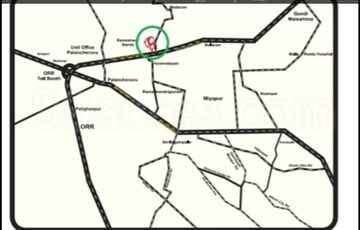 4 BHK Villa – Map Location View at Green Tech 02 Community, Wadakpally - for Sale