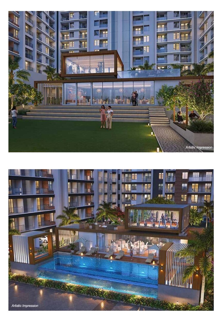 Master Plan, roshan-milestone 2 Bedroom 641 Sq.Ft. Apartment In Tathawade Pune 7761639