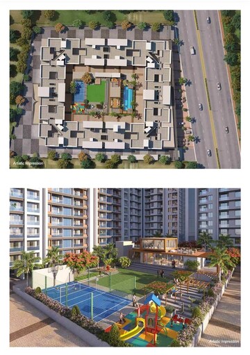 Master Plan in 2 BHK Penthouse at Roshan Milestone, Tathawade – for Sale