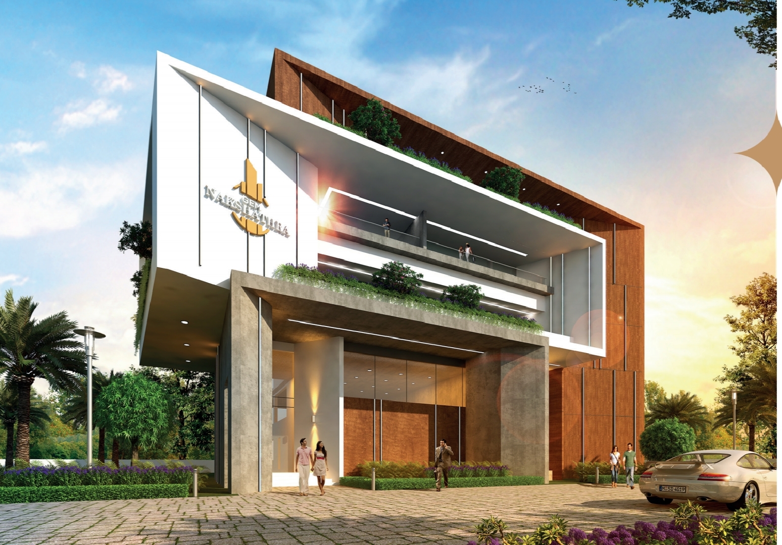 3 BHK + Pooja Room 1810 Sq.Ft. Apartment in Gem Nakshatra