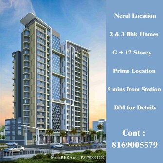 2 BHK Apartment For Resale in Aniruddha Icon Sector 29 Nerul Navi Mumbai  7761847