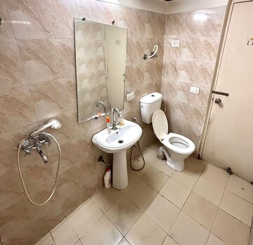 Bathroom in 2.5 BHK Apartment at Geotech Pristine Avenue, Sector 16c Greater Noida – for Sale
