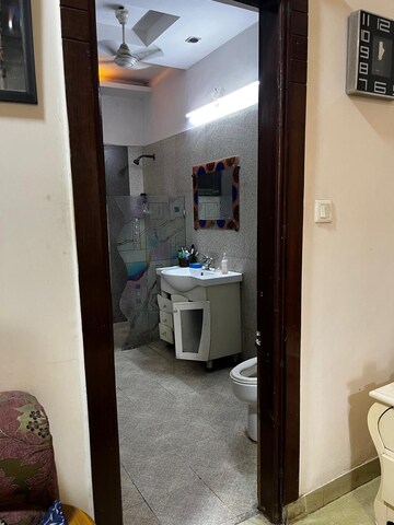Bathroom in 3 BHK Builder Floor at Nai Basti – for Sale