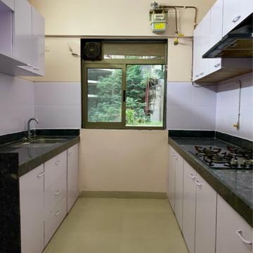 Kitchen in 3 BHK Apartment at Lodha Splendora, Bhayandarpada – for Sale