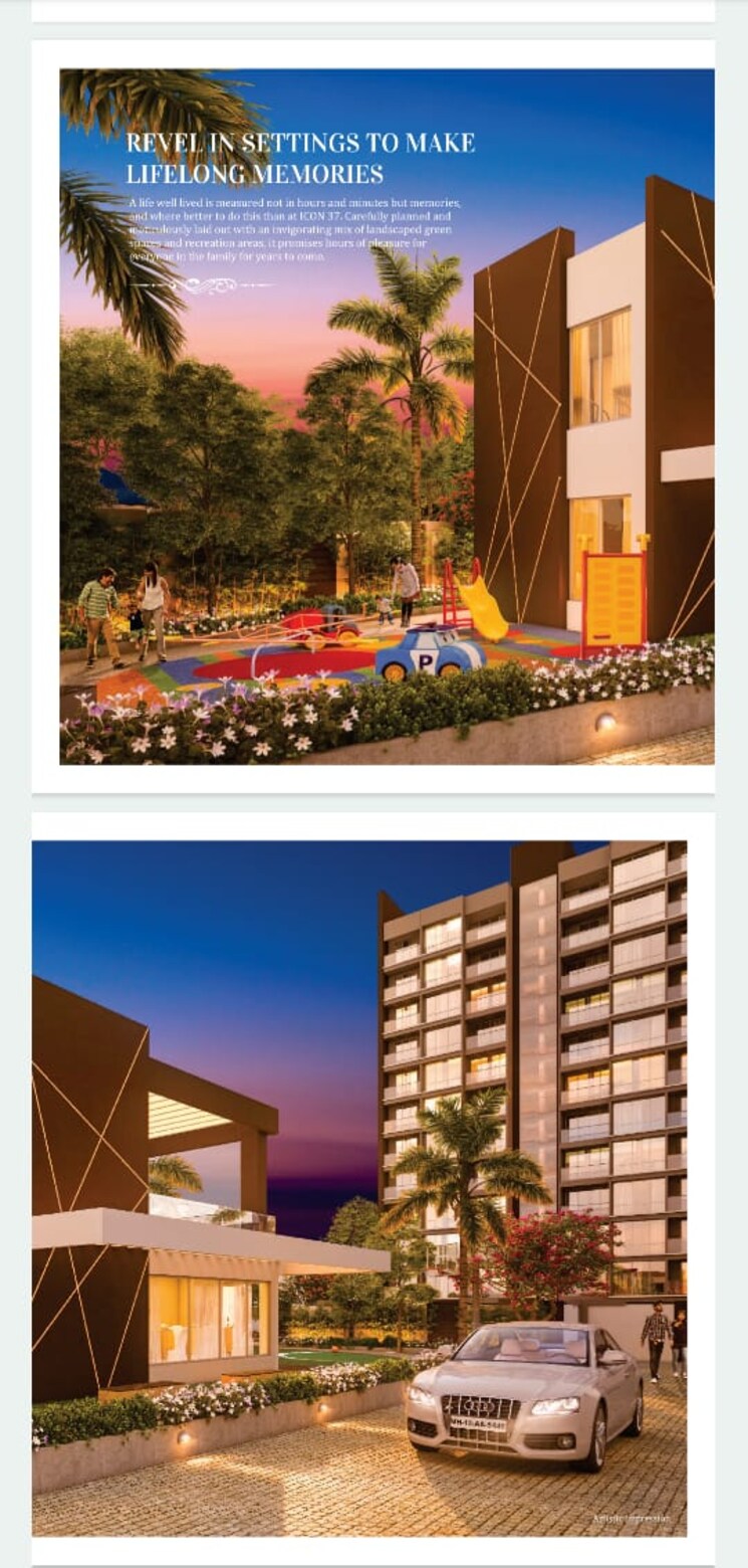Exterior View, ravinanda-37 2 Bedroom 722 Sq.Ft. Apartment In Kondhwa Pune 7762191