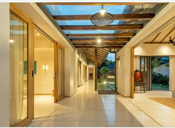 Building Lobby in 3 BHK Villa at Siolim – for Sale