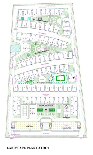 Master Plan in 1 BHK Apartment at Nimbus The Palm Village, Sector 22a Yamuna Expressway – for Sale