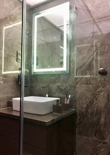 Bathroom in 3 BHK Apartment at Agarwal And Doshi Complex, Vasai West – for Sale