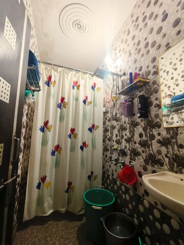 Bathroom in 1 BHK Builder Floor at Dwarka Mor – for Sale