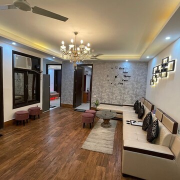Living Room in 3 BHK Builder Floor at Chattarpur – for Sale