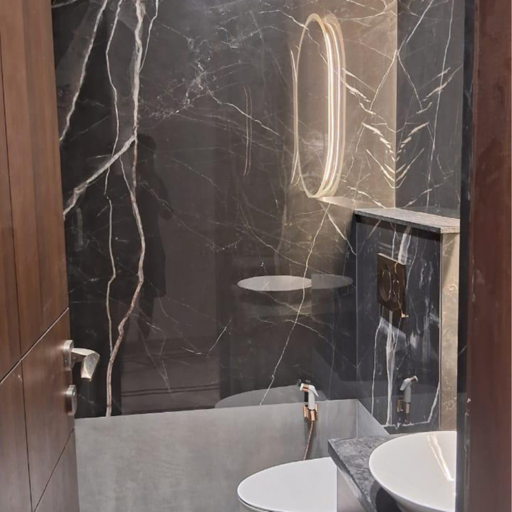 Bathroom, jangpura 3 Bedroom 1800 Sq.Ft. Independent House In Jangpura Delhi 7762928