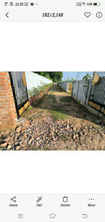  Plot – Exterior View View at Homes 121, Sector 121 - for Sale