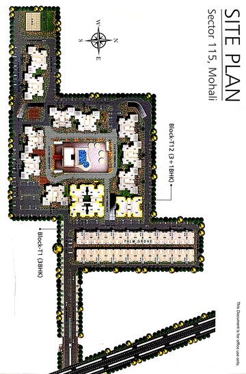 Master Plan in 4 BHK Apartment at Sector 115 – for Sale