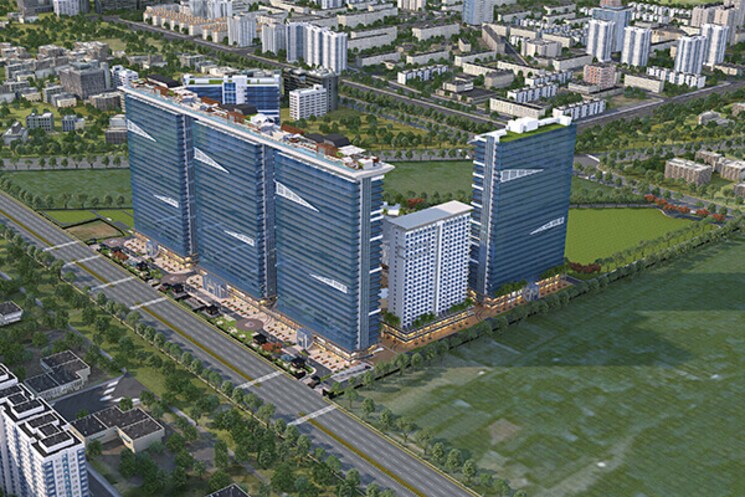 Exterior View, alphathum Commercial Office Space 507 Sq.Ft. In Sector 90 Noida 7763246