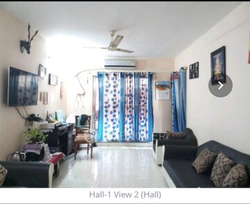 Living Room in 3 BHK Apartment at Gahlot Majesty and Avenue CHS, Nerul – for Sale
