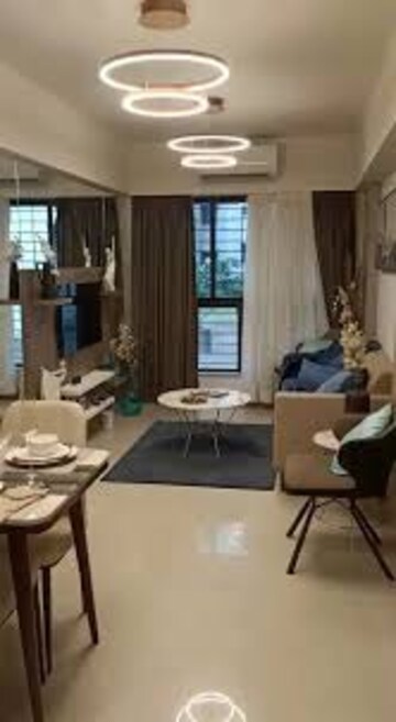 Living Room in 2 BHK Apartment at Thane West – for Sale