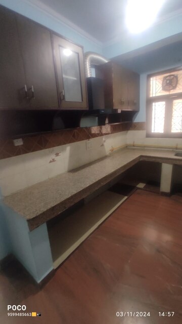 Kitchen in 3 BHK Builder Floor at Mehrauli – for Rent