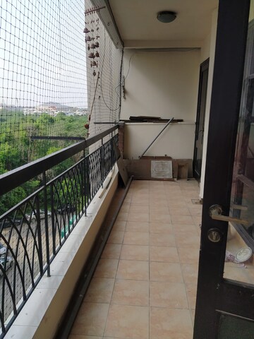 Balcony in 6 BHK Apartment at Eros Kenwood Tower, Charmwood Village – for Sale