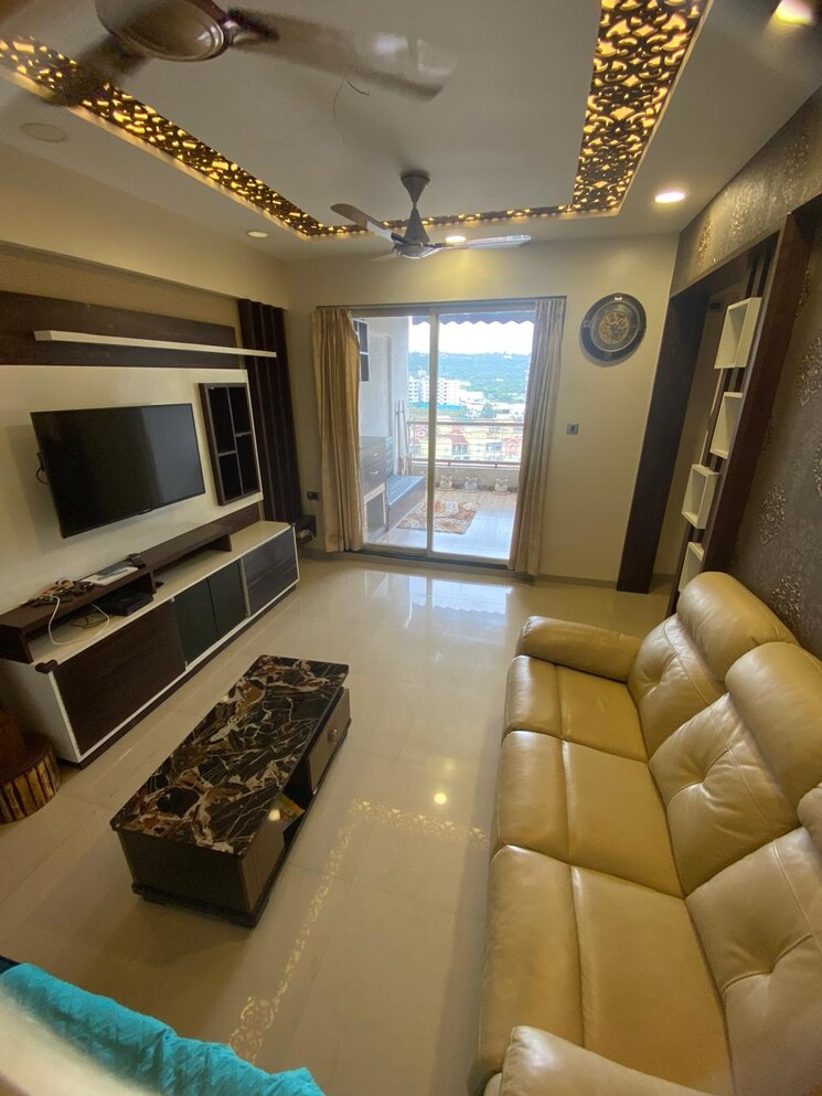 Living Room, rachana-bella-casa 2 Bedroom 1000 Sq.Ft. Apartment In Baner Pune 7763977
