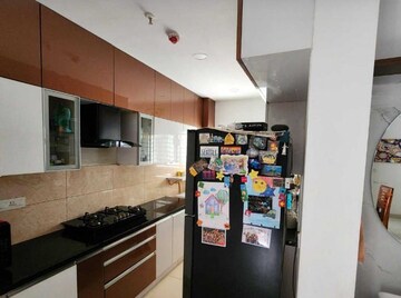 Kitchen in 3 BHK Apartment at Prestige High Fields, Gachibowli – for Rent
