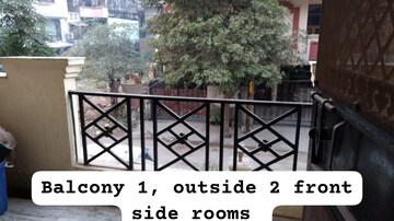 Balcony in 3 BHK Builder Floor at Nai Basti – for Sale